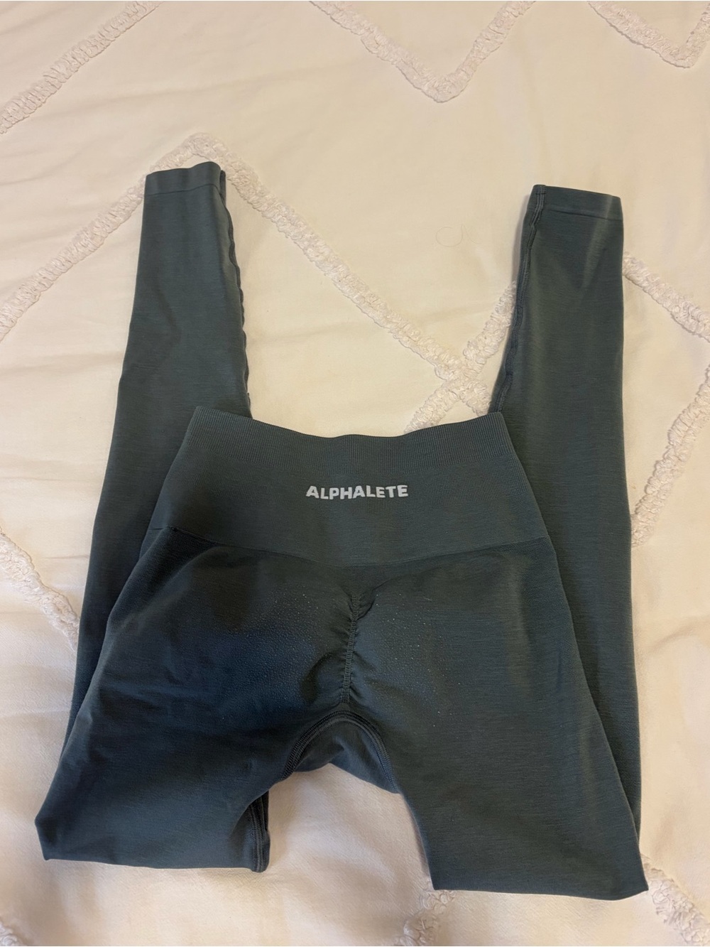 Alphalete Grey/Blue Leggings